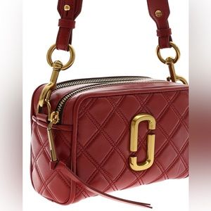 Marc Jacobs Quilted Soft Shot 21 Crossbody Bag